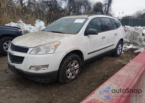 2012 Chevrolet Traverse Ls z USA, uszkodzony, nr VIN 1GNKRFED4CJ216260